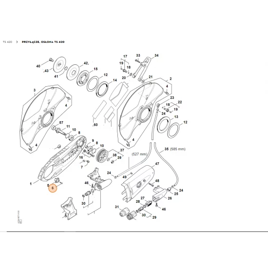 STIHL  Śruba z łbem walcowym IS P4x16 9074 478 3025